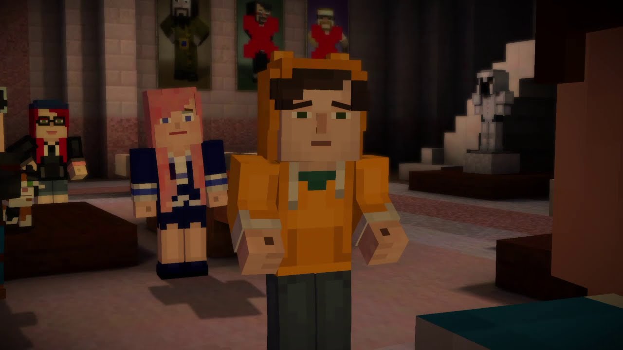 Minecraft Story Mode: Episode 6 The White Pumpkin - YouTube