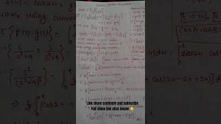 [L16] INVERSE LAPLACE TRANSFORM SOLVE PROBLEM #13 |#convolutiontheorem #trending #laplace #reels #1k