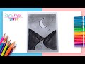 Cómo dibujar un Paisaje con lápiz (carretera) - ideas de paisajes fáciles con lápiz