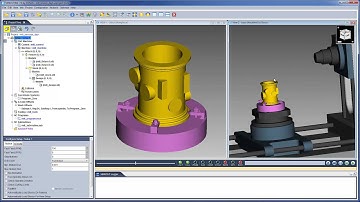 Introduction to a VERICUT 7 CNC simulation