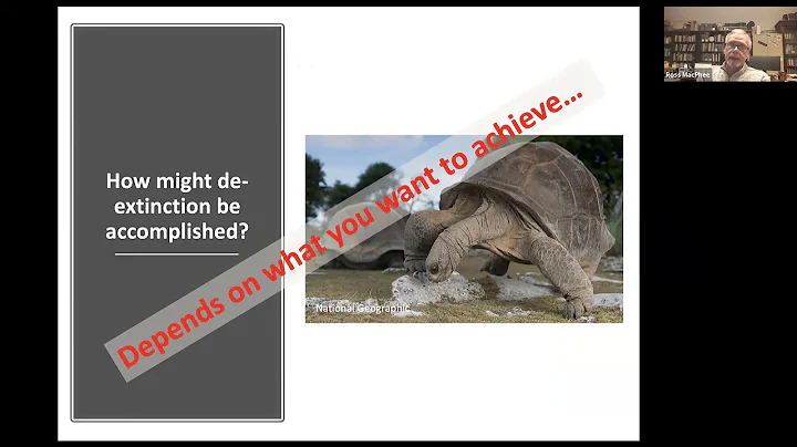 Can—and should—we bring back extinct species?