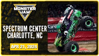 Monster Jam Charlotte, NC (Full Event) | April 21, 2024 | Arena Series West