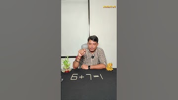 Simple lagta, tricky hai! 6 + 7 = 1 #MathssticPuzzle #MathssticChallenge #MathssticShorts