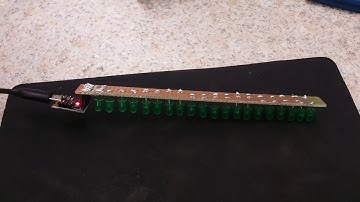 ATTiny 85: 20 LEDs charlieplexed to 5 GPIOs