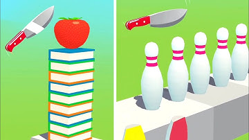 Slice It All Gameplay! Very Satisfying and Relaxing ASMR Slicing Video