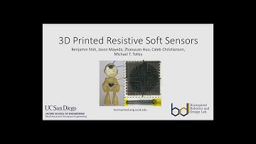 3D printed resistive soft sensors