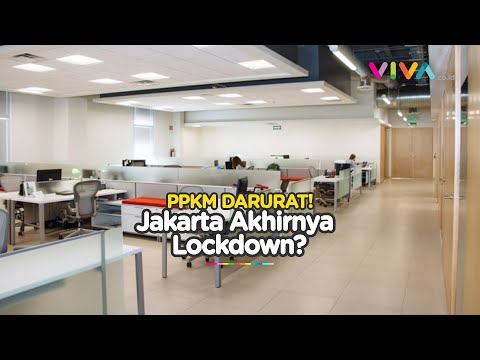 Isu PPKM Darurat! Mal dan Resto Tutup, Kantor 100 Persen WFH!