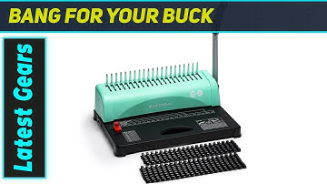 OFFNOVA Binding Machine: The Best Comb Punch Binder for Any Project!