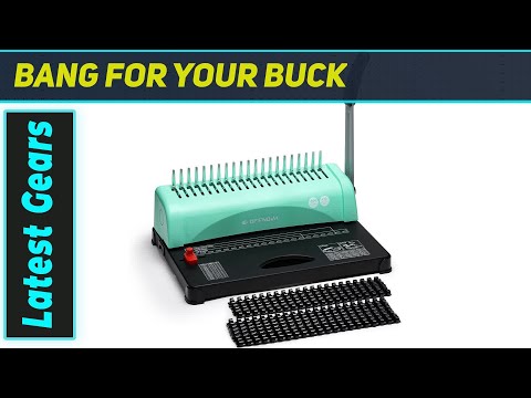 OFFNOVA Binding Machine: The Best Comb Punch Binder for Any Project!
