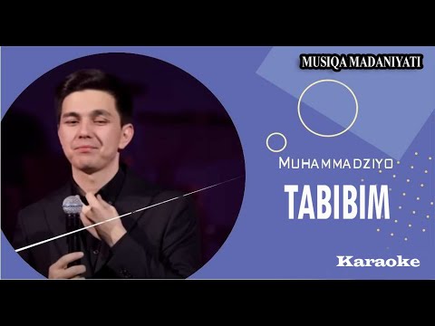 Muhammadziyo - Tabibim | Karaoke | Piano Version | Matn. Karaoke Trend Muhammadziyo
