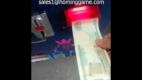 key master arcade game machine bill validator function www hominggame com
