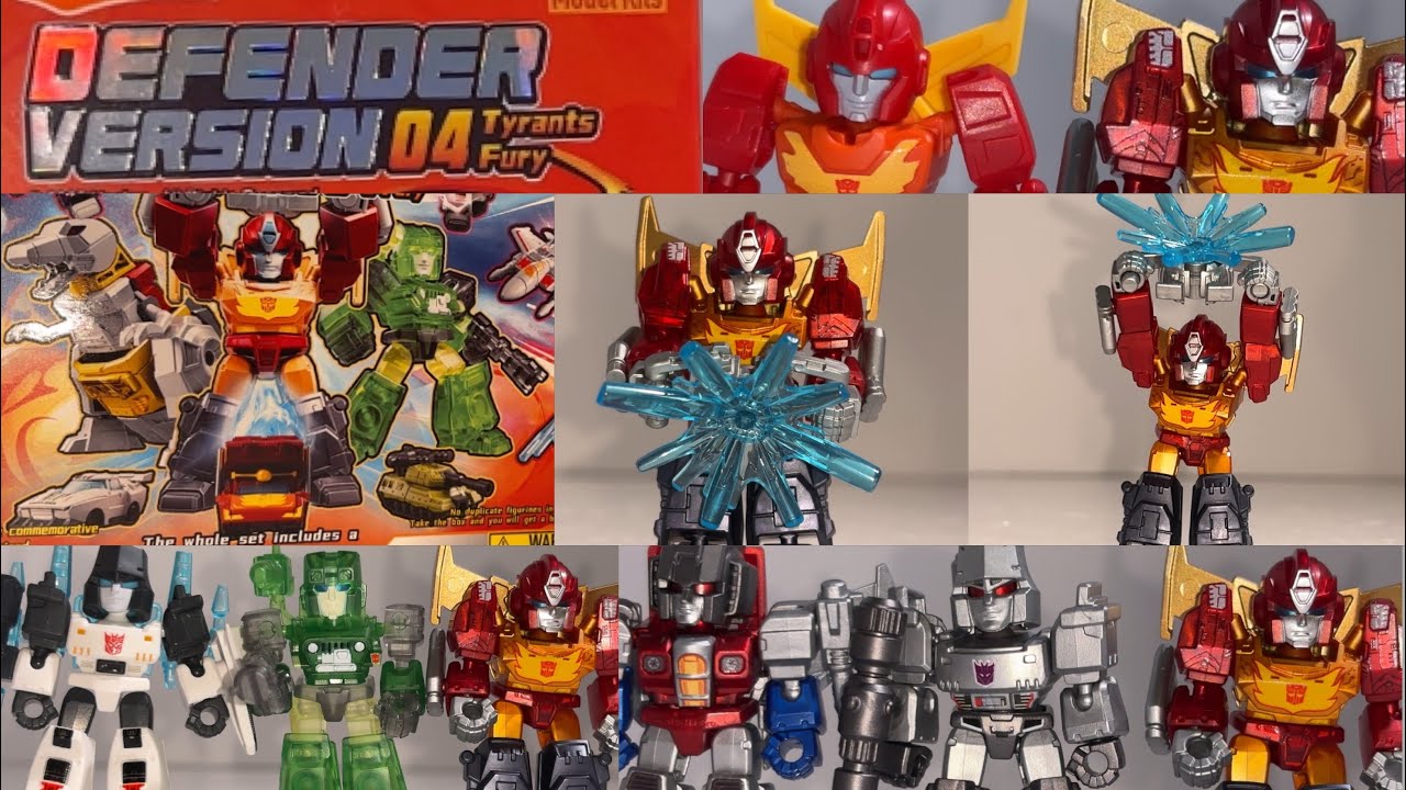 Amazing little Rodimus prime review. Blokees defender version 04