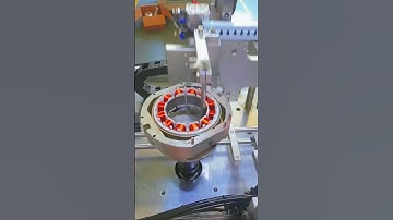 12 slot brushless stator inner wound,Double station needle inner winding machine.