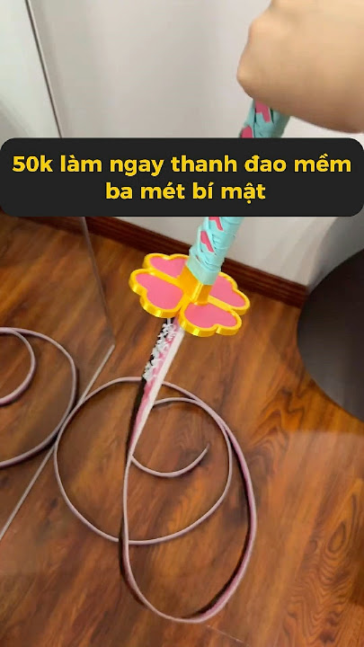 【Tutorial】Make Mitsuri's 3-meter soft sword at a very low cost! #meowcosplay #shorts