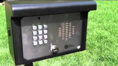 New gate operator BFT with Select voice Intercom system