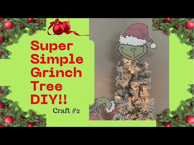 Easy Glitter Picks for the Christmas Tree  DIY Whimsical Dr Seuss  Christmas Decor 