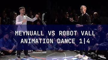 Robot Vall vs Meynuall Animation dance 1|4 Back to the future battle 2021