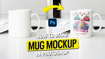 How to Make Mug Mockup in Photoshop | Photoshop Tutorial 2025 | Am Graphix