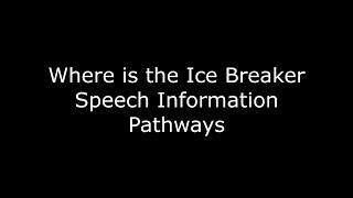 How to Navigate to Toastmasters Pathways Ice Breaker