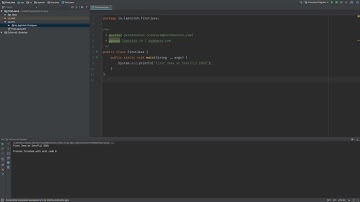 Tạo và thực thi chương trình Java trên IntelliJ IDEA