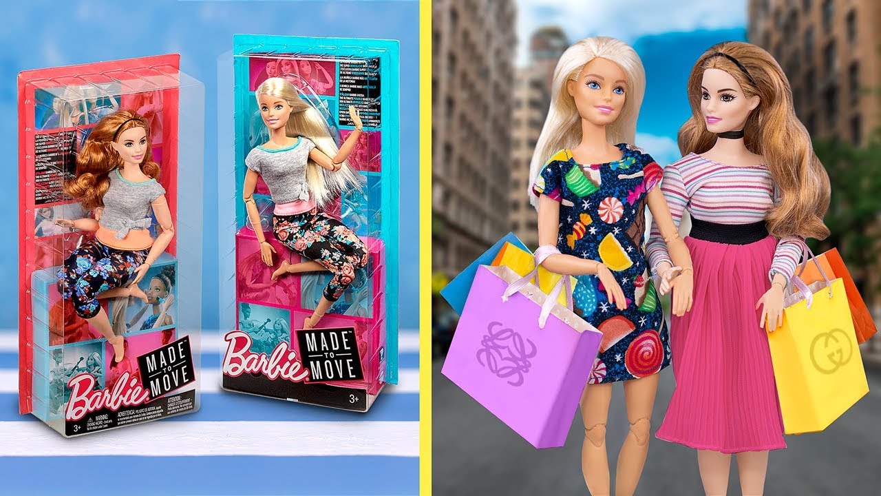 cool shopping barbie