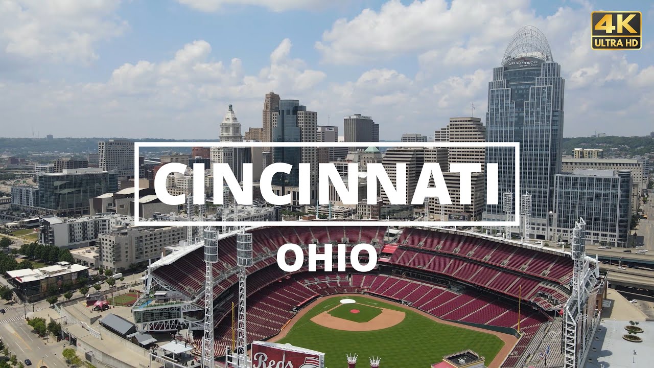 Cincinnati, Ohio - [4K] Drone Tour