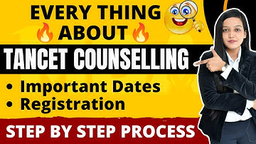 TANCET Counselling For MBA | Important Dates | Registration | Step By Step Process