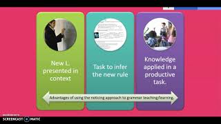 Advantages of using the noticing approach