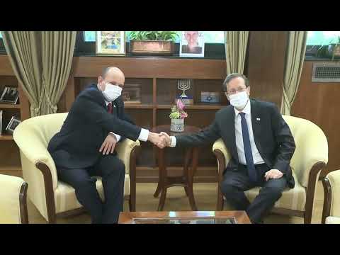 נשיא המדינה בפגישת עבודה ראשונה עם ראש הממשלה