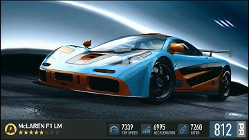 Need for Speed No Limits - Proving Grounds SE [McLaren F1 LM]