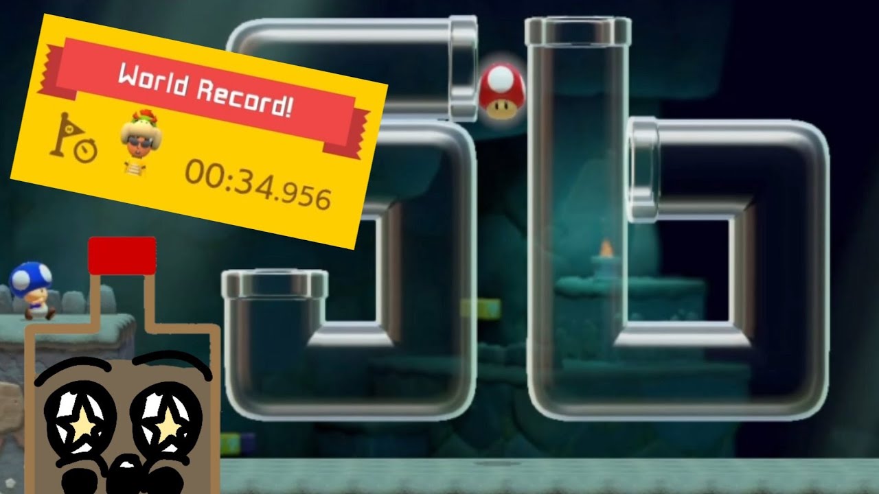 I STOLE The World Record for The Most Popular BFDI Level in Super Mario  Maker 2! 