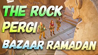 THE ROCK PERGI BAZAAR RAMADAN! - Jumanji The Video Game (Bahasa Malaysia)