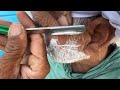 ASMR half shave but I am late ⏰