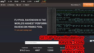 21 RVN Raven Coin Mining Teamredminer Windows screenshot 3