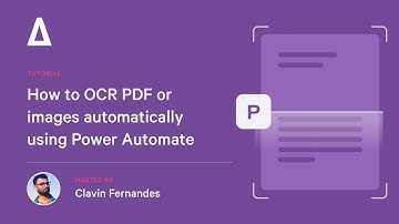 How to OCR PDF or images using Power Automate