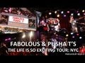 Fabolous Pusha T S The Life Is So Exciting Tour NYC Lil Mo Comes Out mp3
