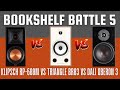 Best bookshelf speaker comparison klipsch rp600m vs triangle br03 vs dali oberon 3  battle 5