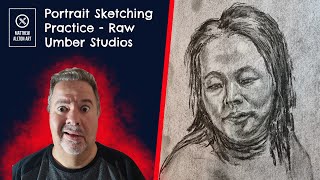 Portrait Sketching Practice - Raw Umber Studios
