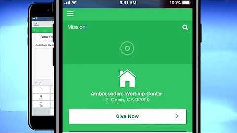 How to set up online giving through Tithe.ly