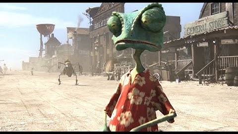 Rango trying to blend in but every time he changes his style the bass increases