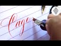 Copperplate & Florence Script Calligraphy compilation by Suzanne Cunningham