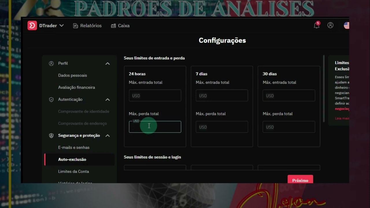 Como configurar stop loss na deriv 😎 😱 