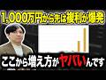 1,000万円を最速で目指せ！新NISAの増え方がヤバい！