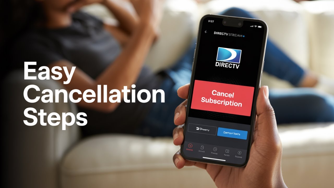 DIRECTV STREAM How To Cancel? End Service - DIRECTV Cancellation Step