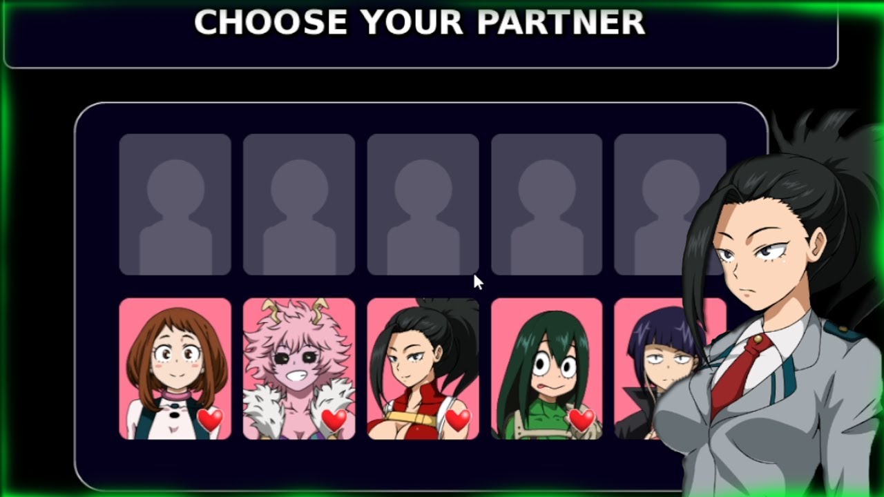 Imagine, you can choose a partner from the Hero Academy - YouTube