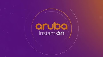 Aruba Instant On Product Overview Video