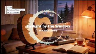 LoFi Chill / Study Beats (60 BPM) | Cozy Twilight Cabin Window - Vinyl + Acoustic Guitar screenshot 3