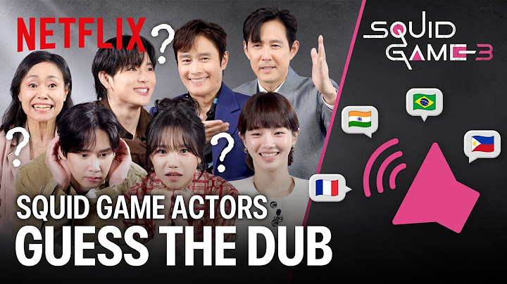 The Squid Game Cast Guess Scenes by Hearing The Dubbing | Squid Game: Season 3 | Netflix