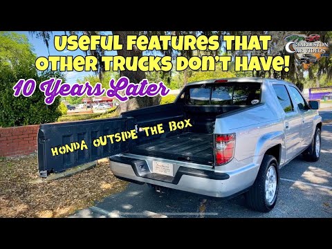 This 10 Year Old Honda Ridgeline Has Features that New Trucks Don&rsquo;t | Start Up & Drive Why to Buy!