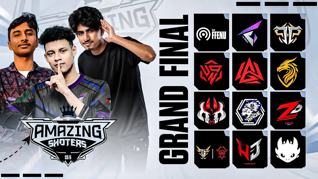 [🔴LIVE] GRAND FINAL || AMAZING SHOTERS S-6 || AIZEN PLAYS ORG || T4B PRODUCTION